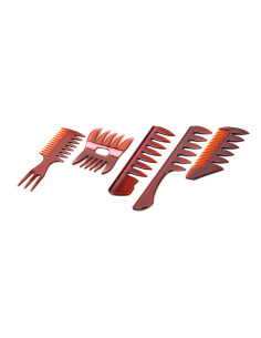 5 pcs wide tooth comb set