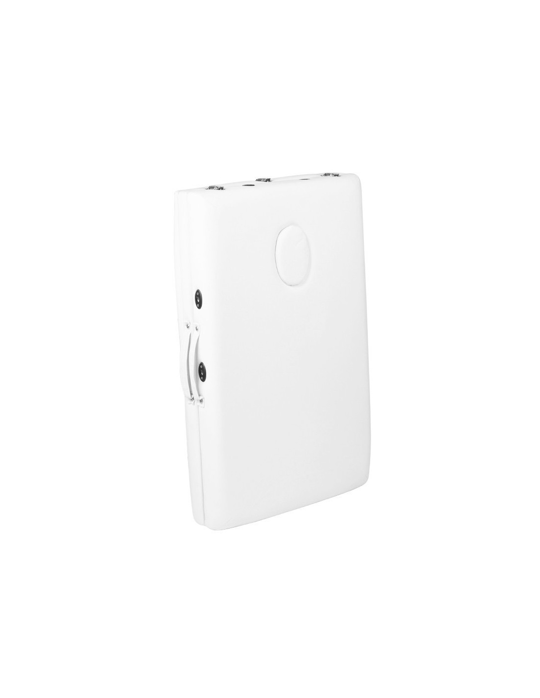 Comfort Activ Fizjo Camilla de masaje plegable de madera de 3 segmentos blanca