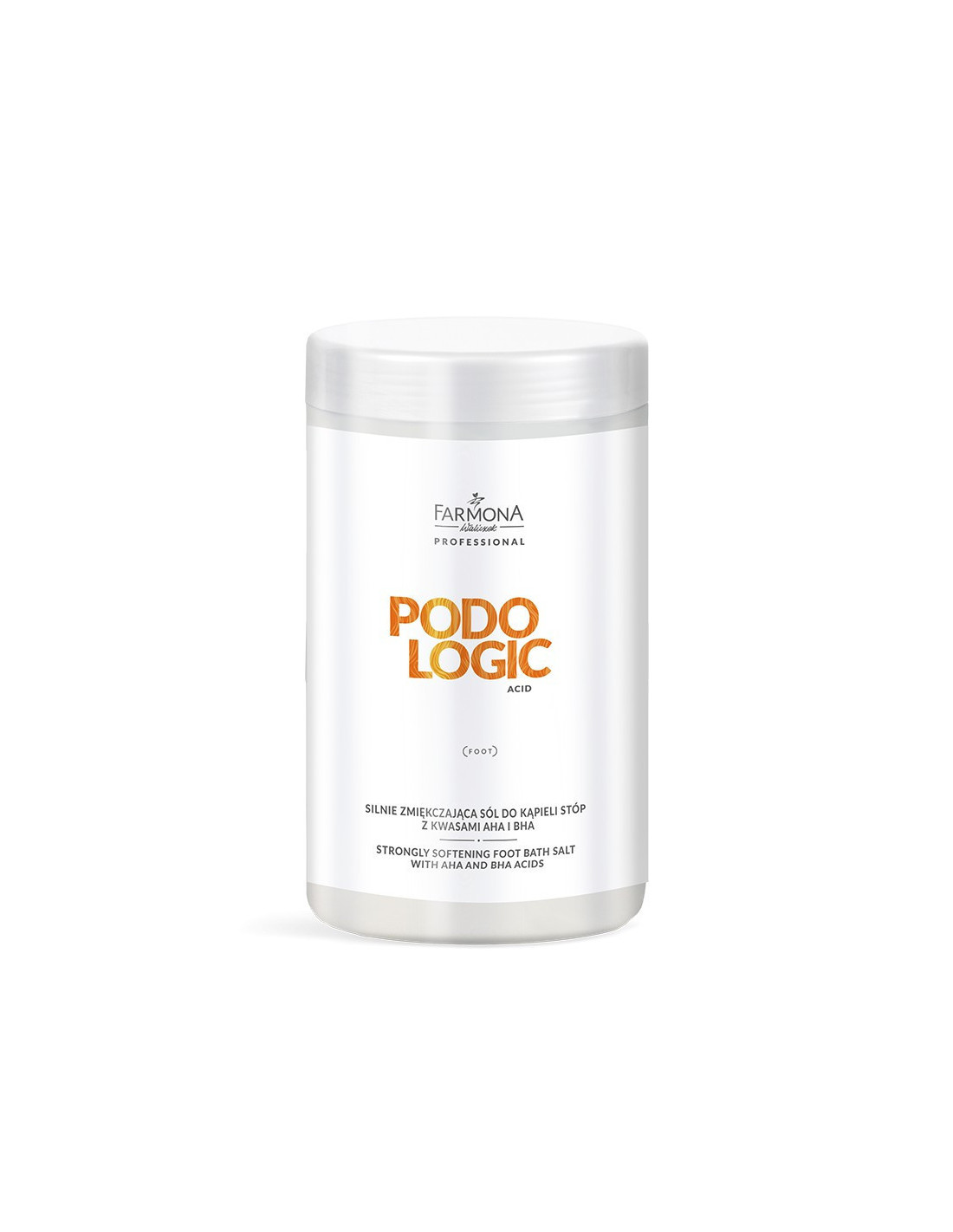 Farmona Podiatric Acid Highly Softening Foot Bath Salt with AHA and BHA Acids 1400g
