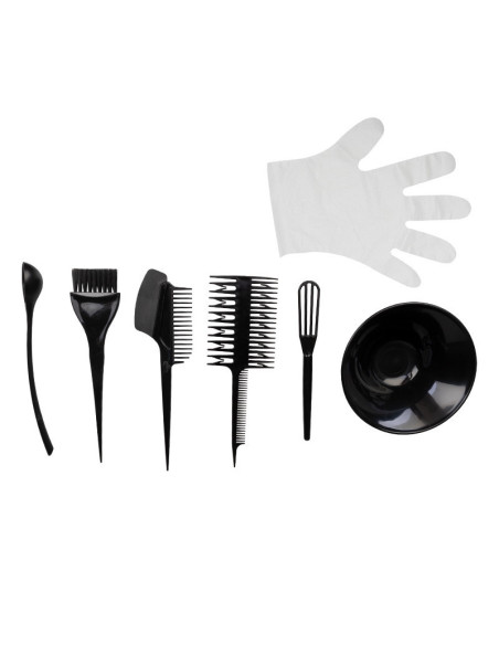 Un set para aplicar las pinturas colorantes C-08R 