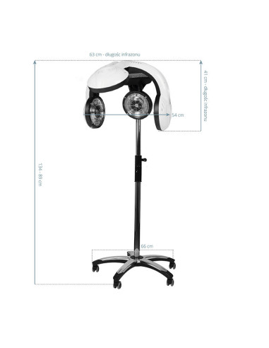 Gabbiano infrazone staand 938 wit 