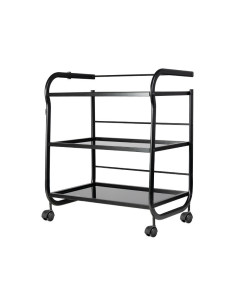 TattooRoll 1013 Carrello per tatuaggi 3 vassoi Nero Pro