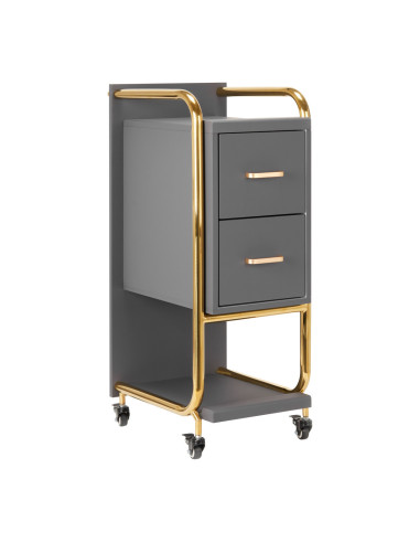 Gabbiano Solo goldgraue Friseurhilfe