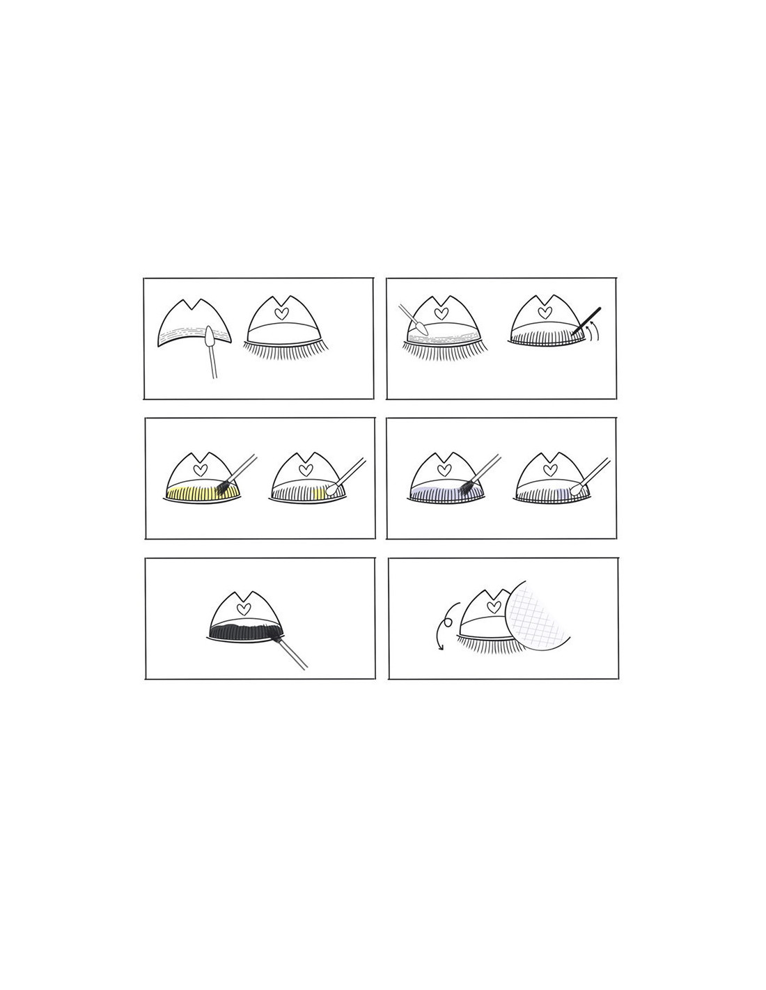 Kit rehaussement de cils 36 applications Refectocil 