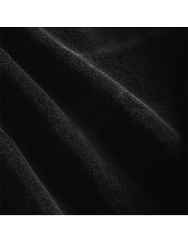 Drap de lit en velours noir 
