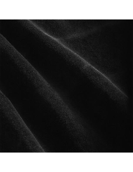 Black velvet bed sheet