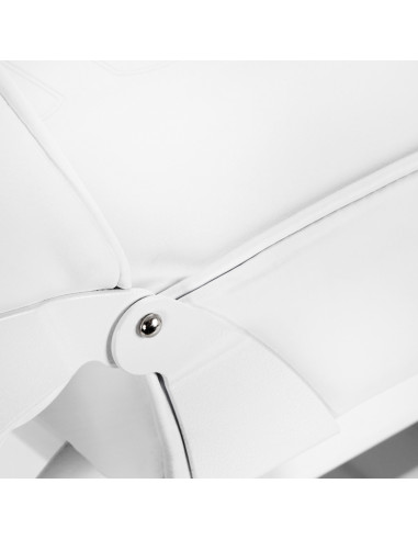 Fauteuil cosmétique 557A avec cuvettes blanc 