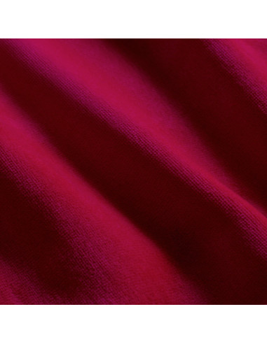 Fuchsia velvet fitted sheet