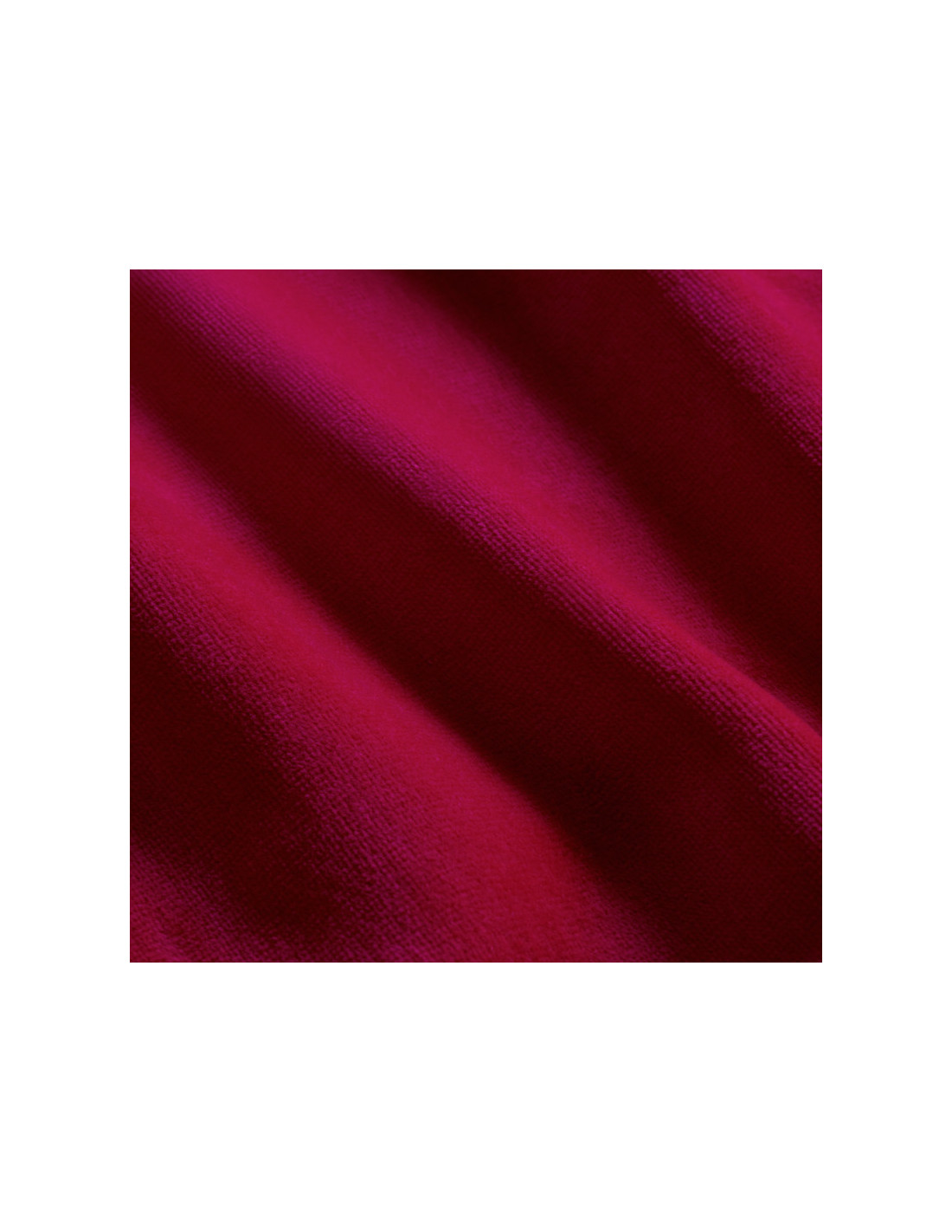 Drap housse velours fuchsia 