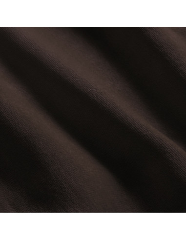 Brown velvet bed sheet