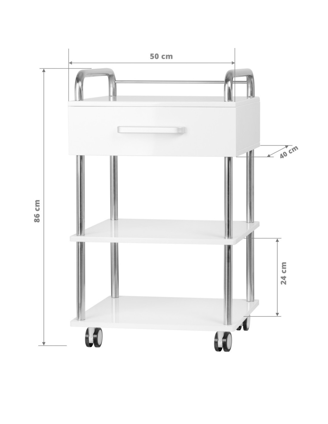 Podiatric aid 6050 white