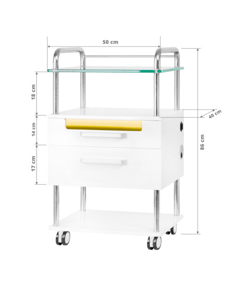 6052T white podiatric aid