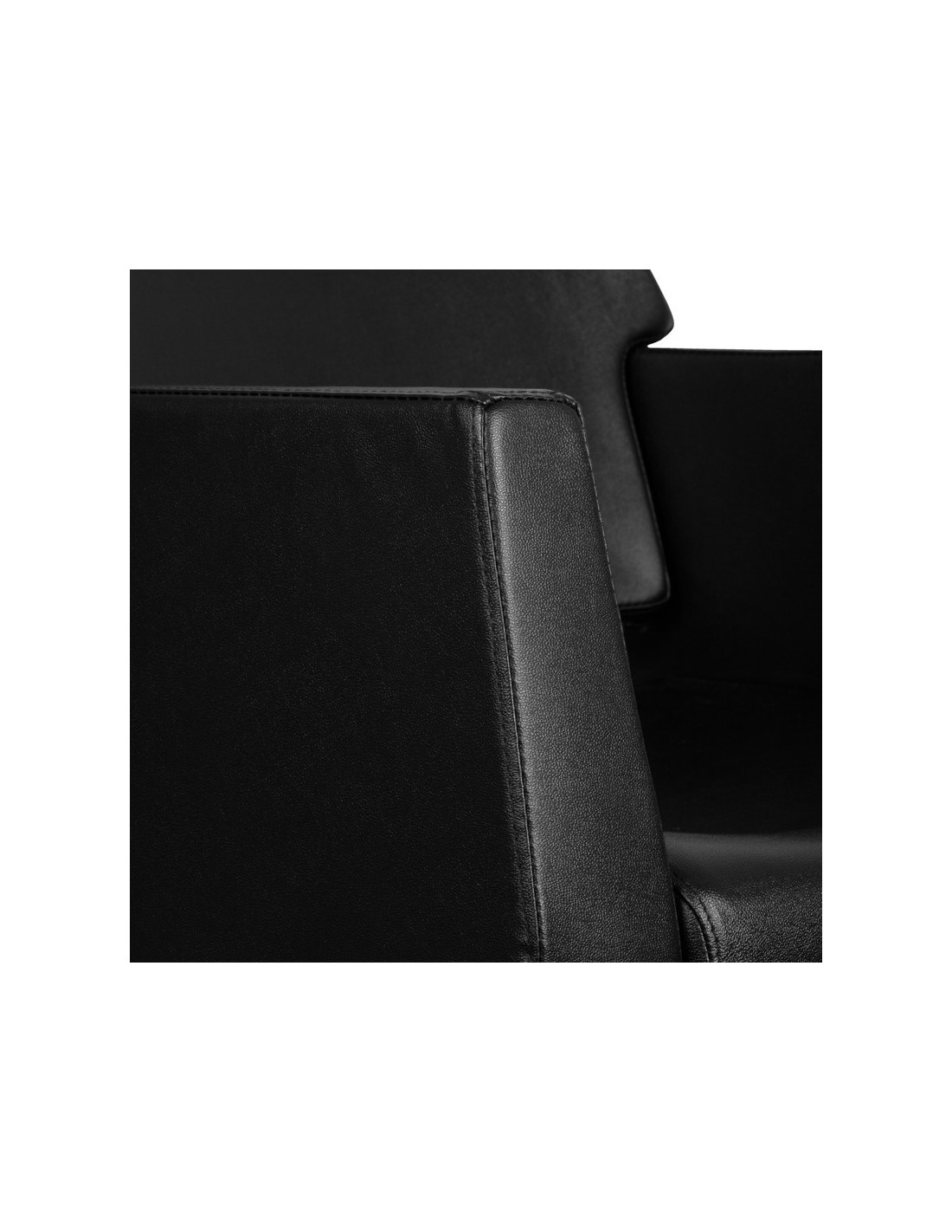 Sillón de peluquería Gabbiano Santiago negro