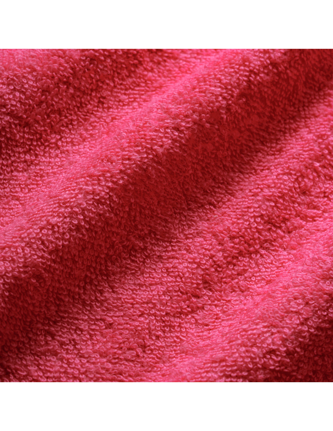 Sábana de rizo fucsia