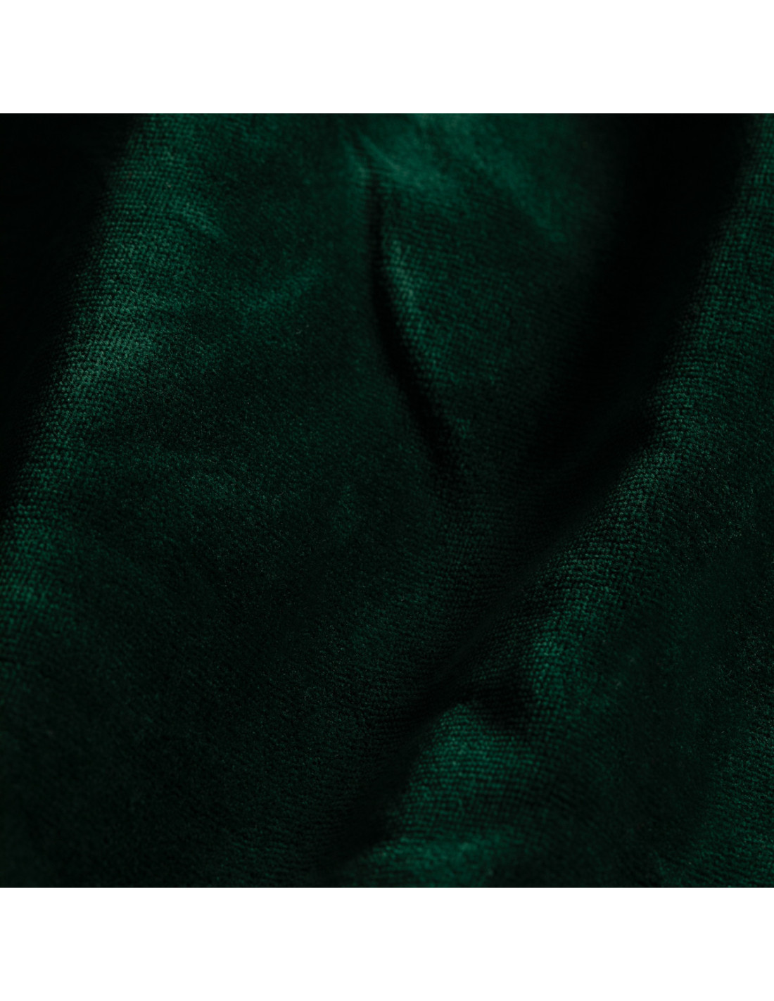 Bottle green velvet sheet