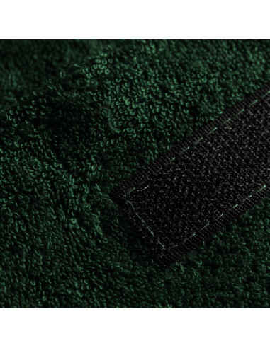 Bottle green terry headband