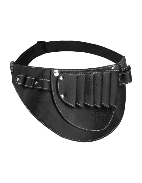 Funda cinturón para tijeras de peluquería T10 negro 