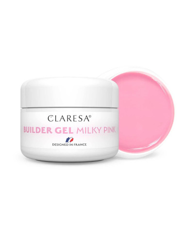 CLARESA BUILDER GEL Rose Laiteux -15 g