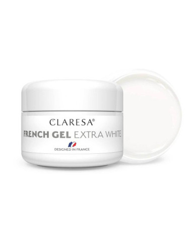 CLARESA GEL FRANCÉS EXTRA BLANCO 25 g