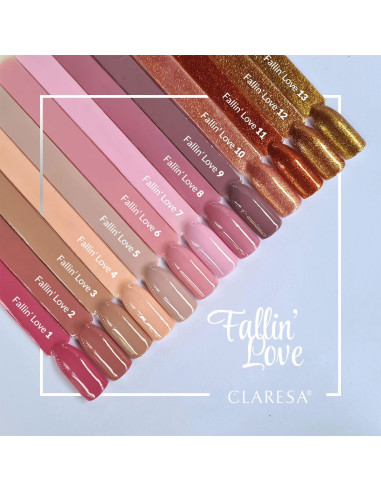 CLARESA Esmalte de uñas híbrido FALLINLOVE 10 -5g