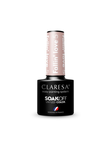 CLARESA FALLINLOVE 5 -5g hybrid nail polish 