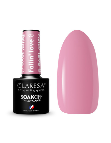 CLARESA FALLINLOVE vernis à ongles hybride 8-5g 