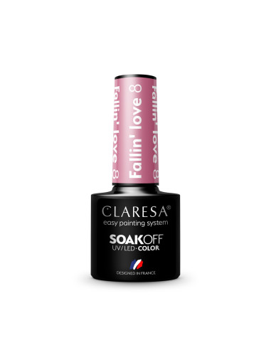 CLARESA FALLINLOVE Hybrid-Nagellack 8-5g 