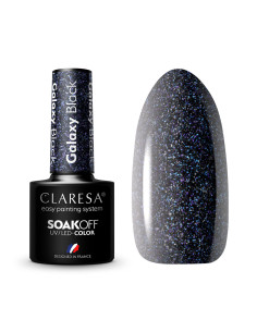 CLARESA Gel vernis Galaxy Noir 5g