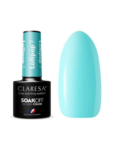 CLARESA Vernis à ongles hybride LOLLIPOP 7 -5g 