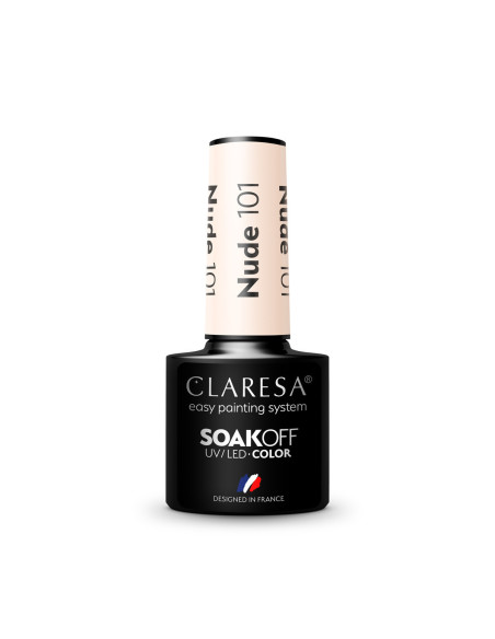 CLARESA Hybrid Nail Polish NUDE 101 -5g 