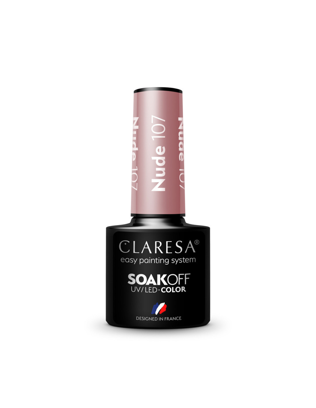 CLARESA Hybrid-Nagellack NUDE 107 -5g 