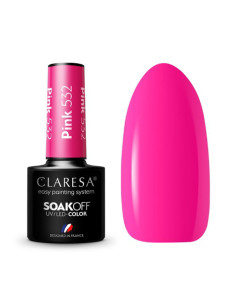 CLARESA Barniz Híbrido ROSA 532 -5g