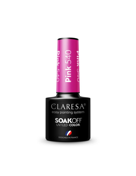 CLARESA Lakier hybrydowy PINK 540 -5g 