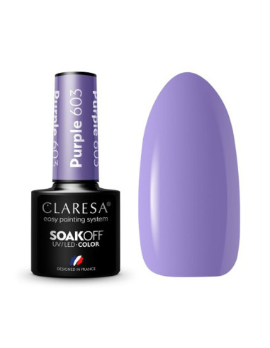 CLARESA Vernis Hybride VIOLET 603 -5g