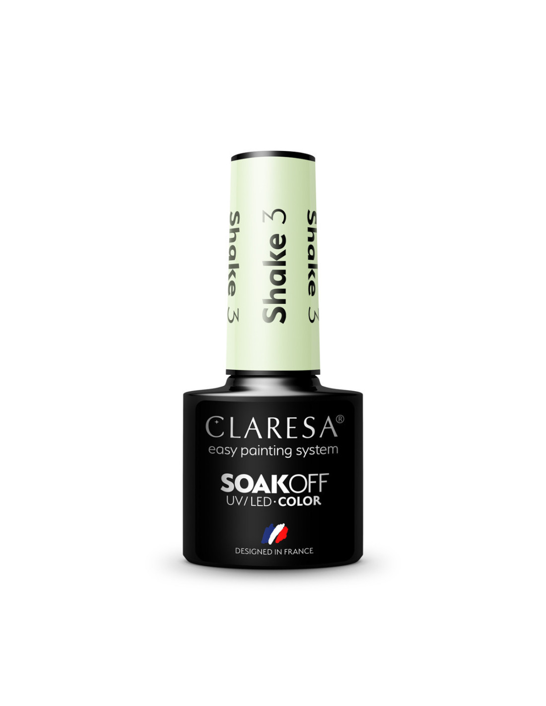CLARESA Esmalte de uñas híbrido SHAKE 3 -5g