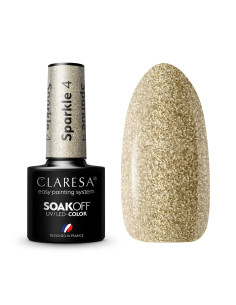 Claresa semi-permanent nail polish sparkle 4 -5g