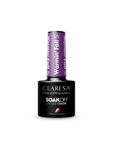 CLARESA Vernis à ongles hybride WARMINFALL 5 -5g 