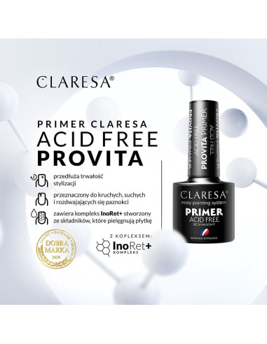 CLARESA Primer Bezkwasowy Acid Free Provita 5 g 