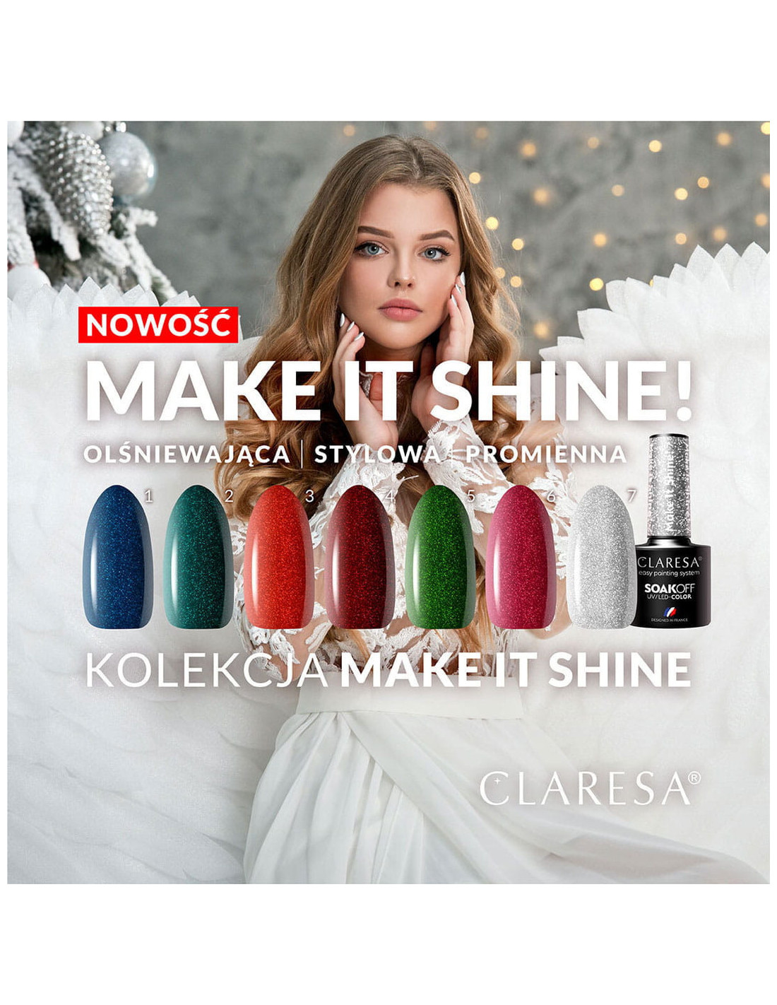 CLARESA Make it shine! 3 -5g 