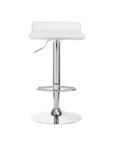 4Rico Tabouret de bar QS-B08 blanc 