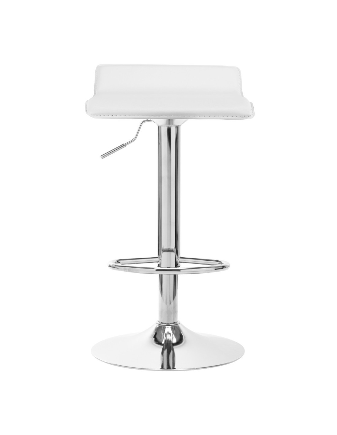 4Rico Tabouret de bar QS-B08 blanc 