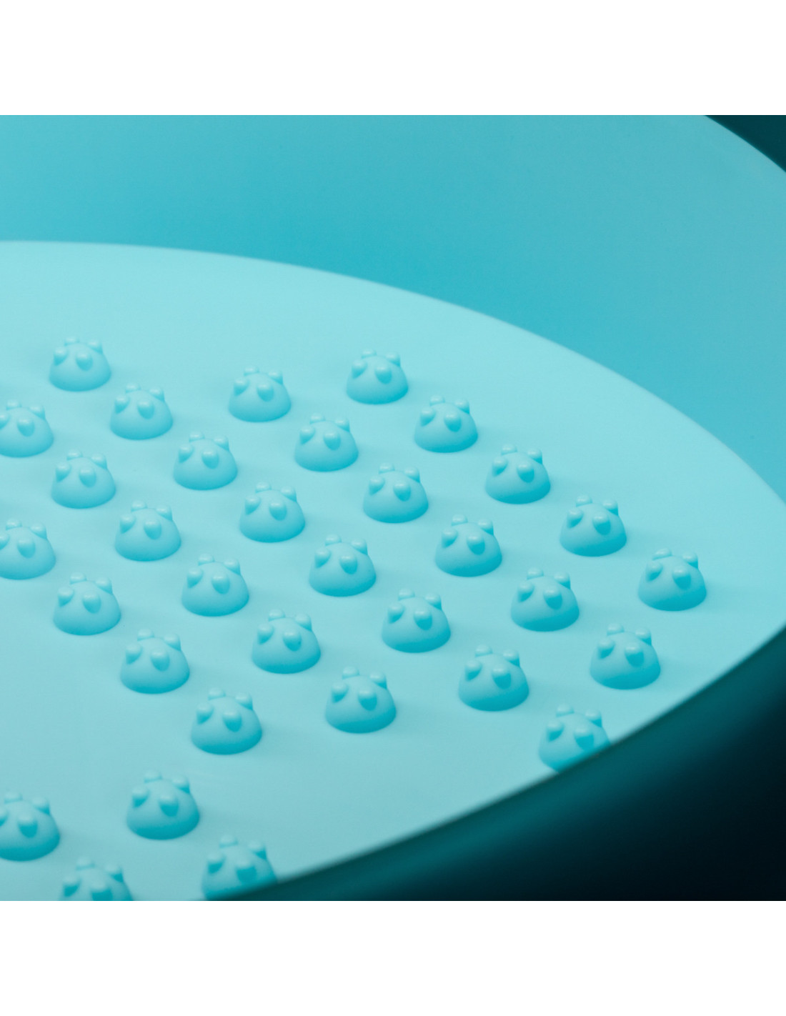 Ciotola per pedicure pieghevole blu