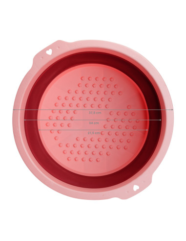 Pink Foldable Pedicure Bowl