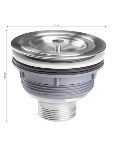 Scarico lavatrice per parrucchiere Q-5