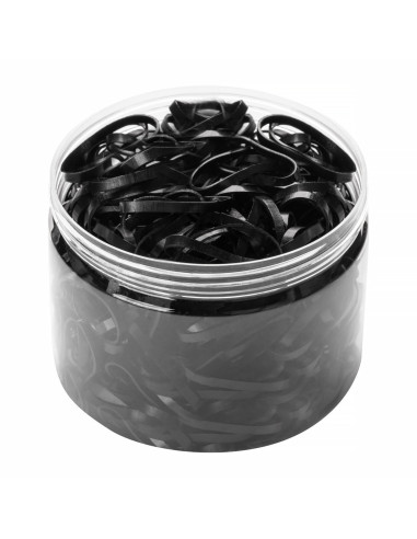 Hair elastics - black