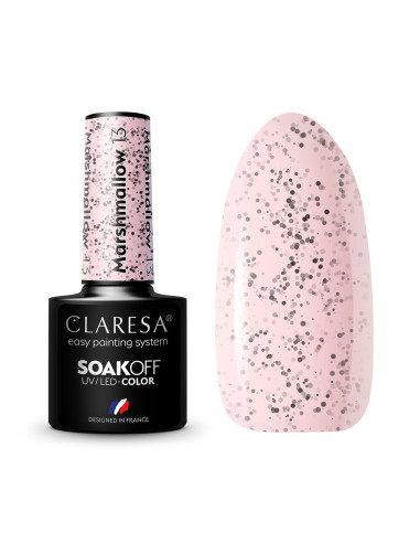 CLARESA barniz híbrido MARSHMALLOW 13 5g