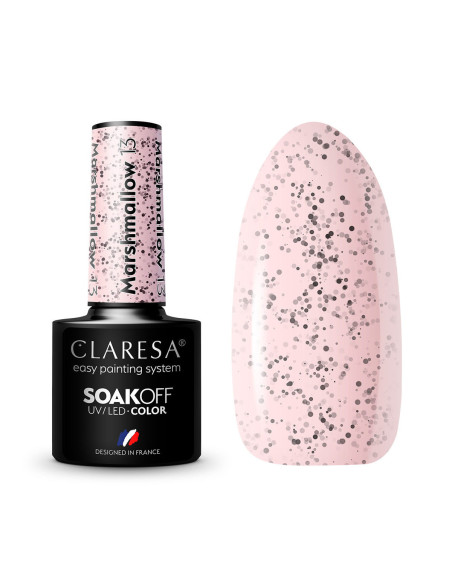 CLARESA vernis hybride MARSHMALLOW 13 5g 