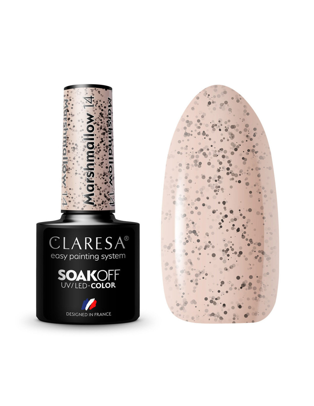CLARESA MARSHMALLOW 14 hybrid varnish 5g 