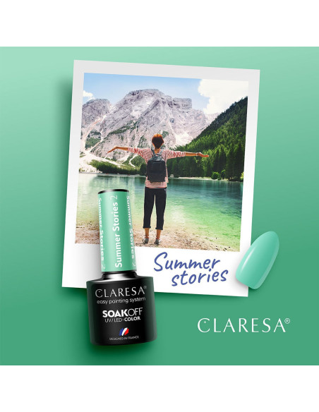 CLARESA hybrid varnish SUMMER STORIES 2 -5g 