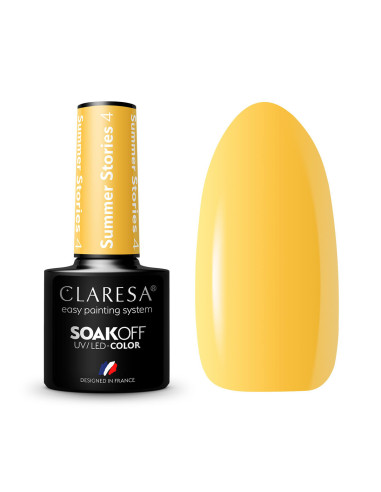 CLARESA vernis hybride SUMMER STORIES 4 -5g